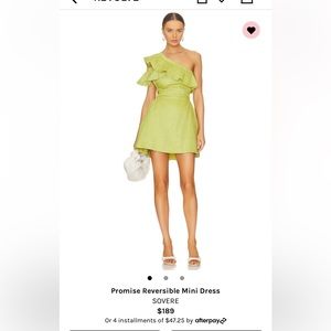 SOVERE Promise mini dress